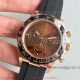 Perfect Replica Noob Factory Rolex Daytona 4130 Coffee Dial Black Bezel 40mm Men's Watch (3)_th.jpg